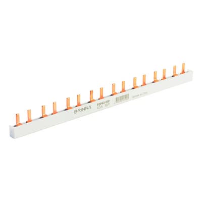Brinna Puente Peine Bipolar Brinna P/ Termica 16 Polos 29cm 2x8 Blanco