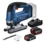 Bosch Sierra Caladora Bosch Inalambrica Kit Carg 2 Baterias 2-4 Ah