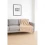 Actitud Monkey Frazada Manta Viajera Sillon Polar Soft Liviana 1 X 1,50 Mts Color Beige Liso