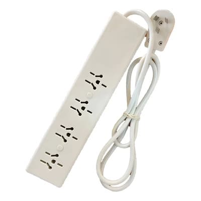 Richi Extensión Richi Zapatillas Alargue 1.5m 4 Tomas 10a Marfil