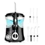 Nicefeel Irrigador Bucal Dental Nicefeel 10 Velocidades 7 Boquillas Negro