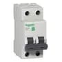 Schneider Electric Termomagnética 2x10 Schneider-4,5ka C E9 Térmica Bipolar Color Blanco