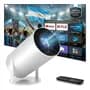Artec Proyector Portátil 4k Wifi Bluetooth Led Full Android Hd Blanco