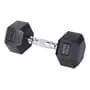 Gadnic Mancuerna Gadnic 15kg Hexagonal Engomada Hierro Recubierto Antideslizante Fitness Gym Entrenamiento 
