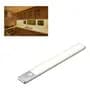 Veoquiero Barra Luz Led 60 Cm Aluminio Usb Recargable Con Sensor De Movimiento Bajo Alacena Cocina Veoquiero B