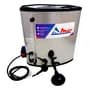 Mir Calefon Electrico Ducha Acero Inoxidable Con Tecla 20lts Gris 1.2 Kw