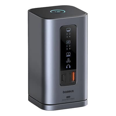 Baseus Hub Baseus 11 En 1 Usb-c (windows) Apto 3 Pantallas Hdmi / Display Port 4k 60 Hz / Usb-a Usb-c 3.2 /