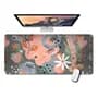 Cdtek Pad Escritorio Gamer Xxl Cdtek 84x38cm Antideslizante Diseño Flores Multicolor