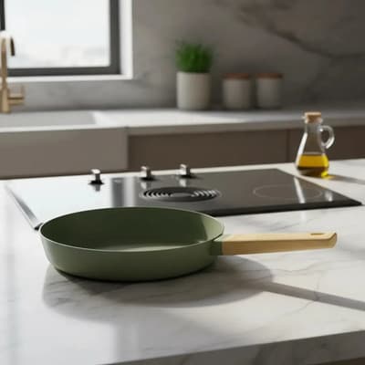 Hudson Sartén Hudson Olive 20 Cm Con Antiadherente 1 L Color Verde Oliva