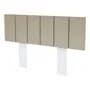 Centro Estant Respaldo De Cama Goya Rc18 Centro Estant Beige Ancho 183 X Alto 115 Cm
