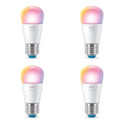 Wiz Foco Led Con Wi-fi Wiz Pack Globo Color Rgb Por 4 Unidades