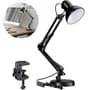 Trafolec Velador Lampara De Mesa Escritorio Luz Moderno Articulado Negro Trafolec Regulable Blanco