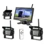 Generic Kit Cámara Marcha Atrás Wifi 3 Cámaras Monitor 7 12v