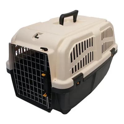 Mps Transportadora Skudo 3 Mediana Iata Perros Gatos Avión 60x40x39 Cm Gris