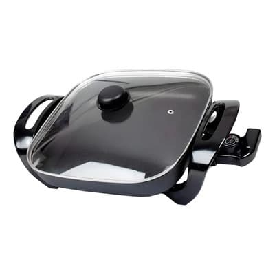 Winco Sartén Eléctrica Winco W54 Negro