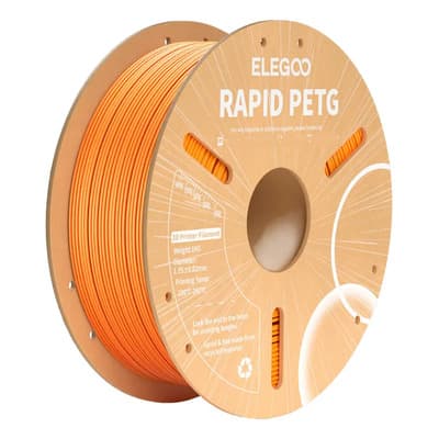 Elegoo Filamento 3d Elegoo Rapid Petg Naranja 1.75mm 1kg Alta Velocidad