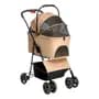 Love Cochecito Mascota Paseo Moises Desmontable 2en1 Hasta 25kg 9 Color Marrón Claro