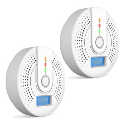 Generic Detector De Humo Inalámbrico Que Funciona Con 2 Pilas