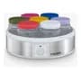 Yelmo Yogurtera Fabrica De Yogurt Yelmo Yg-1700 7 Jarros Tapas De Colores Blanco