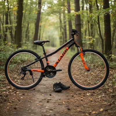 Stark Bicicleta Bmx Stark Rise 26 Aluminio 21v Shimano Naranja M