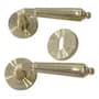 Rinnovo Picaporte Manija Clásica Rinnovo Bronce Mate Dorado Interior Exterior