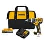 Dewalt Kit De Taladro Percutor/atornillador Dewalt 20v Max Xr Dcd796e1-ar Color Amarillo