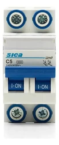 Sica Llave Termicas Bipolar Sica 5-10-15-20-25-32 Amperes