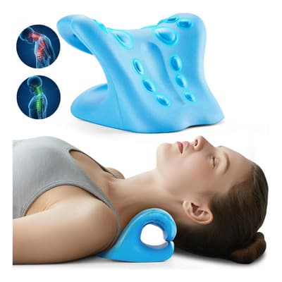Posturemax Almohada Inteligente Cervical Relaja Dolor Cuello Posturemax Azul