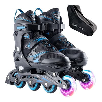 Gadnic Rollers Profesionales Aluminio Gadnic Ruedas Siliconadas Color Azul Talle De Los Patines L