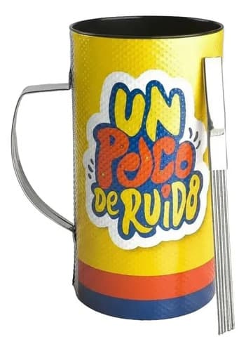 Vaso Guiro Guira Fernetero - Vg Vaso Un Poco De Ruido Jarra Chopp Fernetero 750cc Raspador