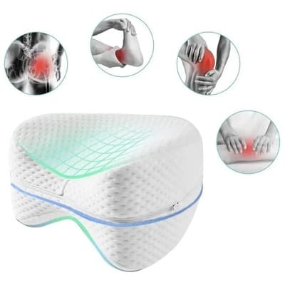 Generic Almohada Ergonomica Seprador Pierna Rodilla Inteligente Blanco