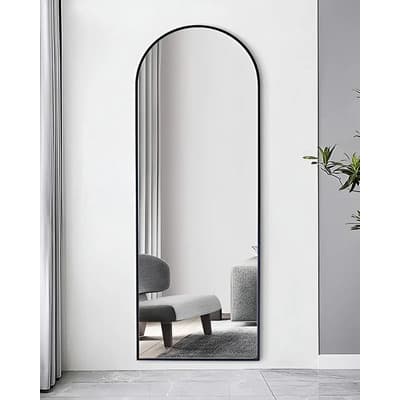 Cegeva Espejo Arco 1,80x60 Con Marco De Pvc Marco Negro