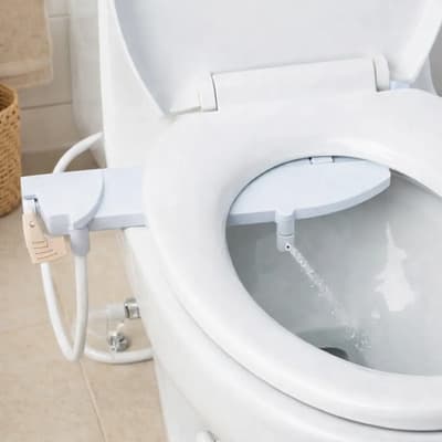 Generic Bidet Práctico Dispositivo Bidet Inodoro Agua Fria Derecho