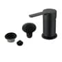 Novohome Griferia Canilla Monocomando Bidet Novohome Color Negro Mate Con Accesorios