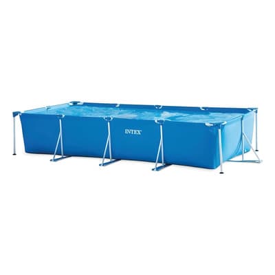Intex Pileta De Lona Estructural De Lona Intex 450 X 220 X 84 Cm Azul Mosaico
