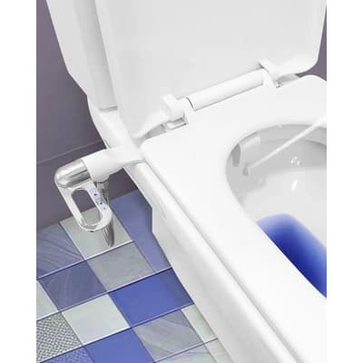 Flowy Ducha Bidet Alternativa Baño Bidet Inodoro Adaptable Flowy Air Agua Fría Instalación Simple Kit Incl