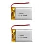 Globans Pack X2 Bateria Recargable Litio 3.7v 300mah