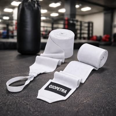 Giopetra Vendas Boxeo Par 4 Metros Kick Boxing Mma Artes Marciales Blanco