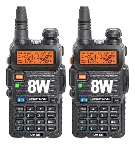 Baofeng Handy Baofeng Kit X 2 Banda Corrida Manos Libres Bibanda