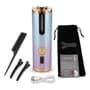 Carlian Rizador De Pelo Automatico Inalambrico Portatil Usb Ondas Carlian Lila Tornasol