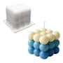 Tutu´s Cakes Molde Silicona Cubo Bubble Burbuja X1 Velas Jabón Yeso Blanco