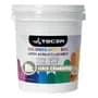 Tecza Pintura Latex Gris Cemento Tecza, Lavable X 4 Litros, Linea Colores Intensos Preparados Apto Interio