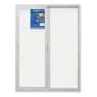 Fg Ventana Puerta Balcon Pvc 180x200 Vidrio Dvh Blanco