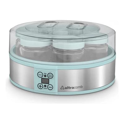 Ultracomb Yogurtera Ultracomb Yg-2707 1.2 Lts 7 Frascos Vidrio 180ml Agua