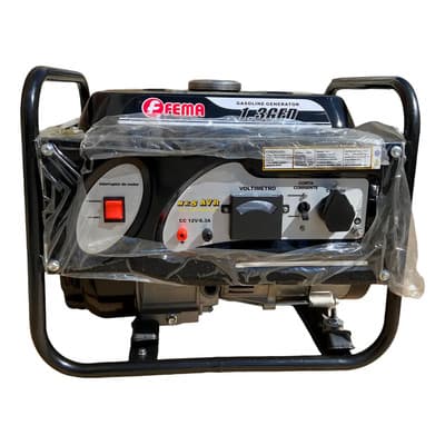 Fema Generador Eléctrico Fema 1200 Nafta 1.2kw Portátil 7h Autonomía