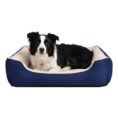 Lola Pets Moisés Lola Pets Alaska Grande Azul Marino/beige Lavable Plegable