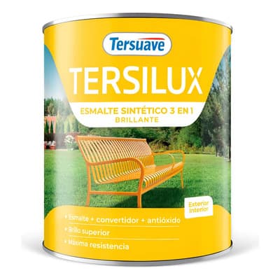Tersuave Esmalte Sintético Brillante Negro Tersuave Multipropósito 1l