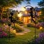 Patiocrafts Estaca Luz Solar Jardín Led Decorativa Exterior Impermeable 2 Hada Farol