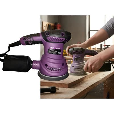 Hear Lijadora Roto Orbital 400w Hear 125mm Velocidad Variable Violeta 50hz 50 Hz