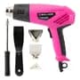 Salkor Pistola De Calor 2000w Salkor Pink 5 Accesorios Color Rosa